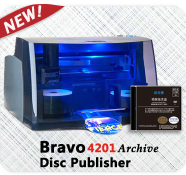 Bravo 4201档案级光盘打印刻录机