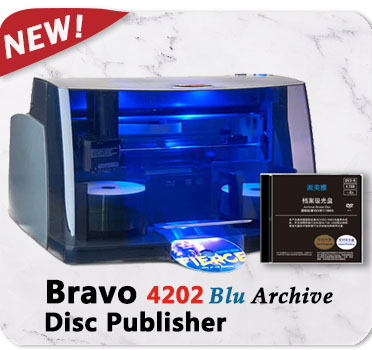 Bravo 4202 Blu 蓝光档案级光盘打印刻录机